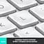 Клавиатура Logitech MX Keys Mini Wireless Illuminated Pale Grey (920-010499) - миниатюра 2