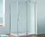 Душова кабіна без піддону Koer SR SC02-120x90x200-TR-01 прозоре скло Easy Clean 8 мм, хром KR5354, Універсальна, прозорий, хром - мініатюра 2