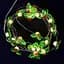 Гирлянда светодиодная Yes! Fun Омела 20 LED на медной проволоке и батарейках тепло-белая 2.2 м (801210) - миниатюра 3