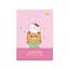 Щоденник для музичної школи "Bunnies with a teddy bear" АП-0104-13 В5, на скобі - мініатюра 1