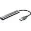Trust USB-хаб Halyx 4-Port USB-A 3.2 Grey - мініатюра 1
