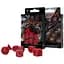 Набір кубиків Dragons Red & black Dice Set , 7 шт. (SDRA04) - мініатюра 1