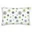 Дитяча постільна білизна в ліжечко SNOWFLAKES CS7, зелений (SnowflakesGreenGreyWhite_Olive_140) - мініатюра 3