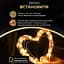 Новогодняя гирлянда комнатная Garlando 1000L100MGY Роса с пультом 100 м 1000 LED зеленая проволока Желтое сияние - миниатюра 5
