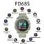 Сенсорные умные смарт-часы FD68S Green (16102) - миниатюра 3