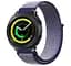 Ремінець BeWatch 22мм нейлоновий липучка для Samsung Gear S3/Galaxy Watch 46/Galaxy Watch 3 45 Темно Синій (1021398) - мініатюра 2