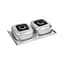 Кухонная мойка Kroner KRP Satin - 5080Z (0,8 мм) (CV022822) - миниатюра 4