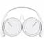 Наушники без микрофона Sony MDR-ZX110 White - миниатюра 2