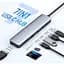 Багатопортовий активний USB Hub Hoco розгалужувач адаптер перехідник 8 в 1 Usb-концентратор для ноутбука і Macbook - мініатюра 2