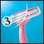 Бритва Gillette Simply Venus 3 з 8 змінними касетами - мініатюра 5