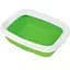 Туалет для котів з рамкою MPS Beta Maxi Green 49x39x13 см - мініатюра 1