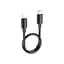 Дата кабель USB-C to Lightning 0.25m Hyper PD X96 black HOCO (6942007609364) - мініатюра 1