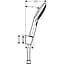 Душовий набір Hansgrohe Raindance Select E 120 3jet Porter 1.60 см chrome/white 26720400, Хром - мініатюра 2