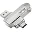 Флеш-накопитель USB Hoco UD10 USB3.0 Type-C 32GB с двойным интерфейсом (37631-01_254) - миниатюра 1
