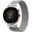 Ремінець 20 мм міланська петля BeWatch для Huawei Watch GT3 42mm Срібний (1010205.6U) - мініатюра 1
