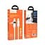 Кабель Hoco U137 Line PD charging data cable with display iP Білий - мініатюра 2