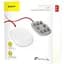 Бездротова зарядка Baseus QI Suction Cup WXXP-01 2 А 10Вт Білий (1797978951) - мініатюра 2