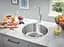 Кухонна мийка Grohe D 440 мм кругла, матова 31720SD0, Нержавіюча сталь - мініатюра 3