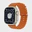 Розумний годинник IWO Ultra series 8 Silver/Gold + Orange Ocean (IW000US8SGOO) - мініатюра 2
