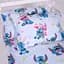 Простирадло MirSon бязь Kids Time Cute Stitch Blue 200x220 см (2200012552308) - мініатюра 1