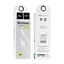 USB Cable Hoco X6 Khaki Lightning White 1m - мініатюра 2