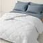 Дитяча ковдра Cosas з натуральної бавовни 4 сезони 110х140 см White біла (Quilt_110х140_DSeason-SiliSoftPuff) - мініатюра 5