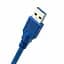 Дата кабель USB 3.0 AM/AM 0.5m Extradigital (KBU1631) - мініатюра 2