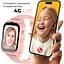 Дитячий смарт-годинник JETIX G99 зі змінним корпусом, GPS, 4G Відеодзвінком і вологозахистом (Pink) - мініатюра 4
