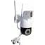 Камера відеоспостереження вулична Dual No Brand Camera P12 WI-FI IP V380PRO 8760 White - мініатюра 2