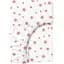 Простирадло Cosas на резинці 80х200 rose stars, сакура (StarRoseWhite-3006_80x200x20) - мініатюра 1