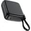 Універсальна мобільна батарея Acefast 10000mAh 20W PD,QC3.0 USB-C In/Out with build Type-C cable M15 Black (6974316283973) - мініатюра 4