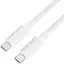 Кабель Acefast C18-03 USB-C to USB-C braid charging data cable білий - мініатюра 1