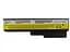 Акумулятор для ноутбука Lenovo IdeaPad G430 42T4585, 4400 mAh, 6cell, 11.1V, Li-ion, чорний - мініатюра 4