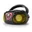 Музичний бумбокс Auna Roadie CD Boombox FM Radio Light Show (10029814) - мініатюра 2