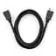Кабель мультимедійний HDMI to HDMI 1.5 m V2.0 Vinga (VCPDCHDMIMM1.5BK) - мініатюра 1