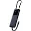 Хаб-адаптер Baseus Dual Fast Charging 6-in-1 Hub Usb-C to HDMI 4K + 2xUsb-A + 3xUsb-C - миниатюра 1