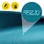 Килимок (мат) спортивний 4FIZJO NBR 180 x 60 x 1 см для йоги та фітнесу Sea Green (P-5905973406697) - мініатюра 11