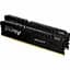 Пам'ять 32Gb x 2 (64Gb Kit) DDR5, 5600MHz, Kingston Fury Beast, Black, 36-38-38, 1.25V, з радіатором (KF556C36BBEK2-64) - мініатюра 1