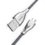 USB кабель Kaku KSC-038 USB - Micro USB 1m - Silver - мініатюра 1
