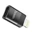 Адаптер Hoco UA17 Lightning Male to Type-C female USB 2.0 adapter Чорний - мініатюра 2