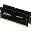 Модуль пам'яті для ноутбука SoDIMM DDR5 64GB (2x32GB) 4800 MHz FURY Impact Kingston Fury (ex.HyperX) (KF548S38IBK2-64) - мініатюра 1