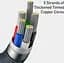 Кабель Baseus Crystal Shine Series Fast Charging Data Cable Type-C to iP 20W 2m CAJY000301 Black - миниатюра 6