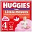 Набір підгузки-трусики для дівчаток Huggies Little Movers Pants 4 (9-14 кг) 72 шт. - мініатюра 1