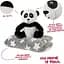 Плед Perletti Toys Paul Panda з м'якою іграшкою 120x80 см сірий/білий (P13070) - мініатюра 3