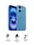 Силиконовый чехол для Apple iPhone 16 Plus, ICON2 Case, голубой, противоударный, панель, защита всего корпуса, матовая поверхность Soft Touch, выступает над дисплеем, совместим с защитными стеклами и пленками, с микрофиброй, ArmorStandart (ARM79633) - мініатюра 3