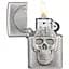 Зажигалка Zippo Skull with Brain Surprise - миниатюра 2