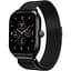 Ремінець 20 мм міланська петля BeWatch для Amazfit GTS 4/Mini Чорний (1010201.7U) - мініатюра 1