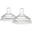 Антиколиковая двухзонная соска Canpol babies Natural Shape 3+ месяцев 2 шт. (21/751) - миниатюра 1