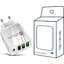 Зарядний пристрій Mirrow 3 USB Type-C Super Charge/Quick Charge 36W White (985741235) - мініатюра 3
