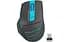 Миша A4Tech Fstyler FG30 2000dpi Grey+Blue, USB, Wireless - мініатюра 1